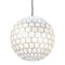 Hello Honey® Capiz Honeycomb Ceiling Light